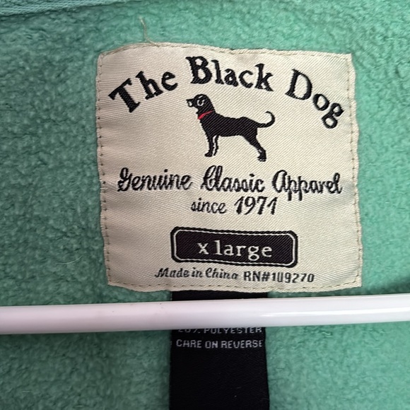 BLACK DOG ZIP HOODIE - Picture 2 of 4